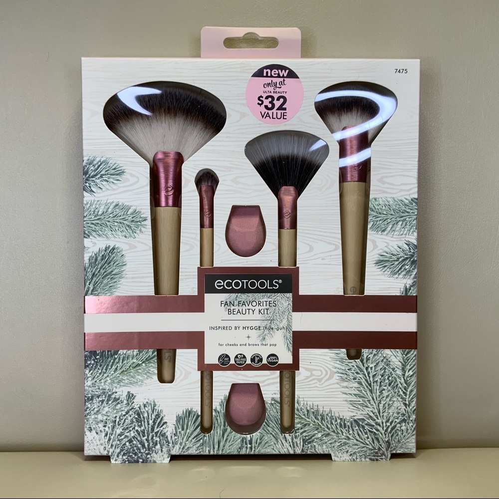 Ulta Ecotools Fan Favorites Makeup Brush - NEW